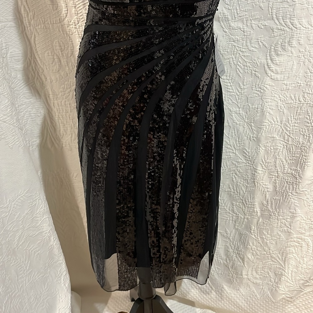Js Collections Sequin And Mesh Dress, Size 8, Nwot - image 6